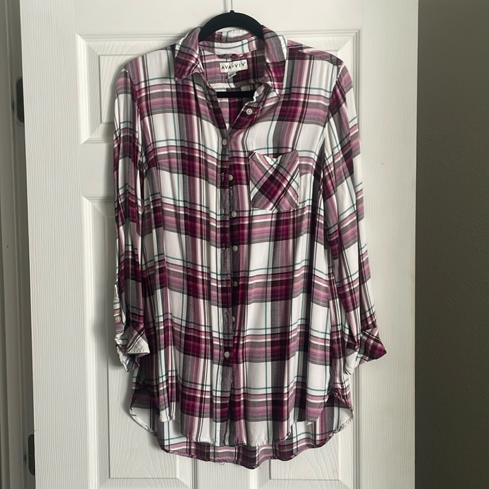 Ava & Viv Flannel